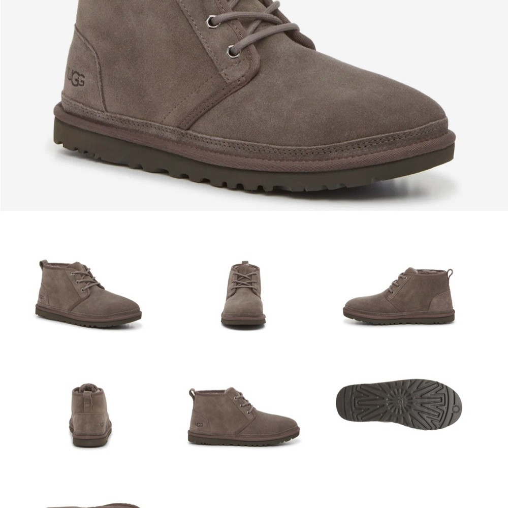 UGG Men's Brown Suede Boots
